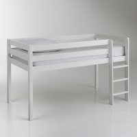 Кровать С возвышением Mirka 90 x 190 см белый LA REDOUTE INTERIEURS  фото, kupilegko.ru